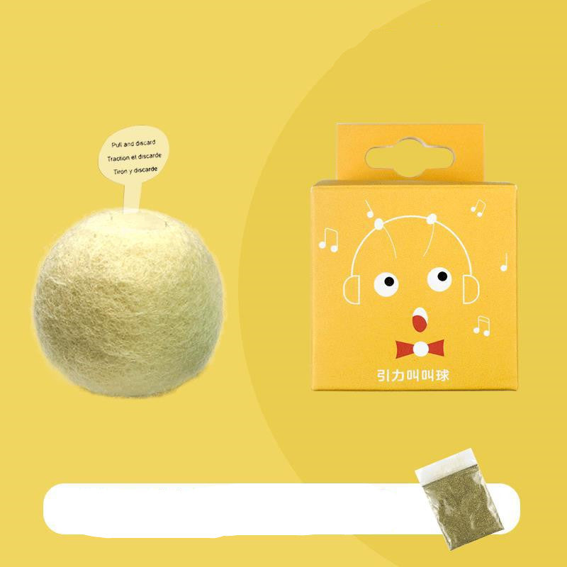 Intelligenter Spielball für Katzen (Sounds & Katzenminze)