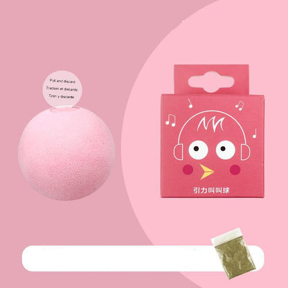 Intelligenter Spielball für Katzen (Sounds & Katzenminze)