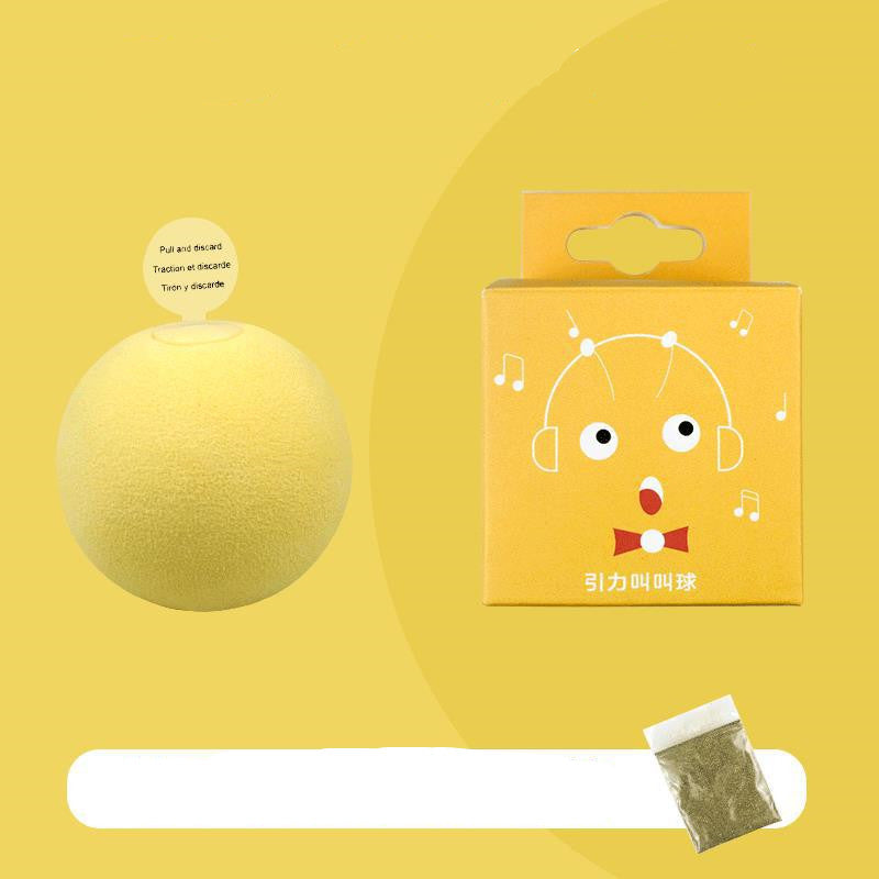 Intelligenter Spielball für Katzen (Sounds & Katzenminze)