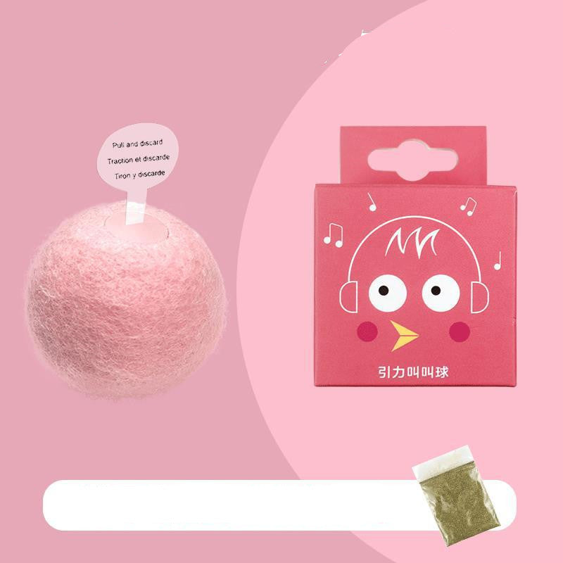 Intelligenter Spielball für Katzen (Sounds & Katzenminze)