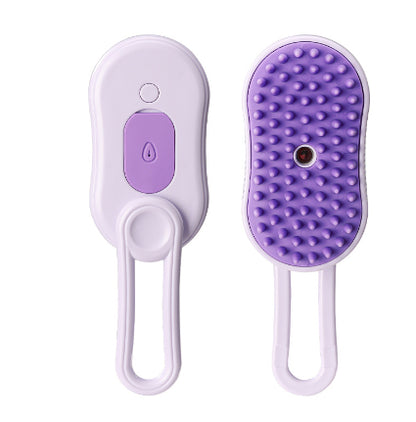 Steam Brush "Steamy" for Cats and Dogs - 3 In 1 Electric Spray
